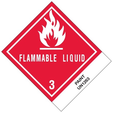 Bsc Preferred 4 x 4 3/4'' - ''Paint'' Labels BUY00029760